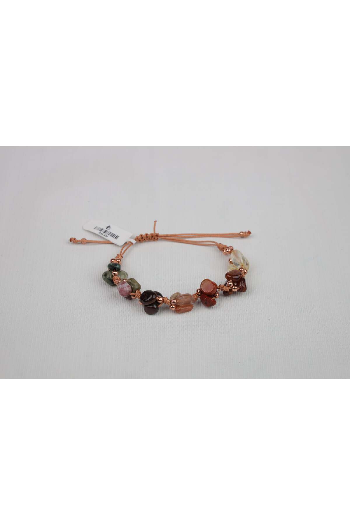 Leo Natural Stone Necklace and Bracelet, Genuine Stone Necklace, Bracelet and Natural Stone Set — image 6