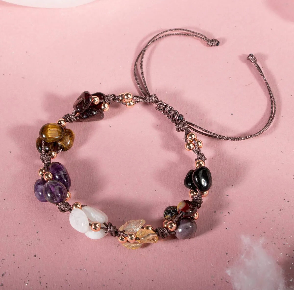 Scorpio Natural Stone Necklace and Bracelet, Genuine Stone, Necklace, Bracelet, Jewelry Set — image 5