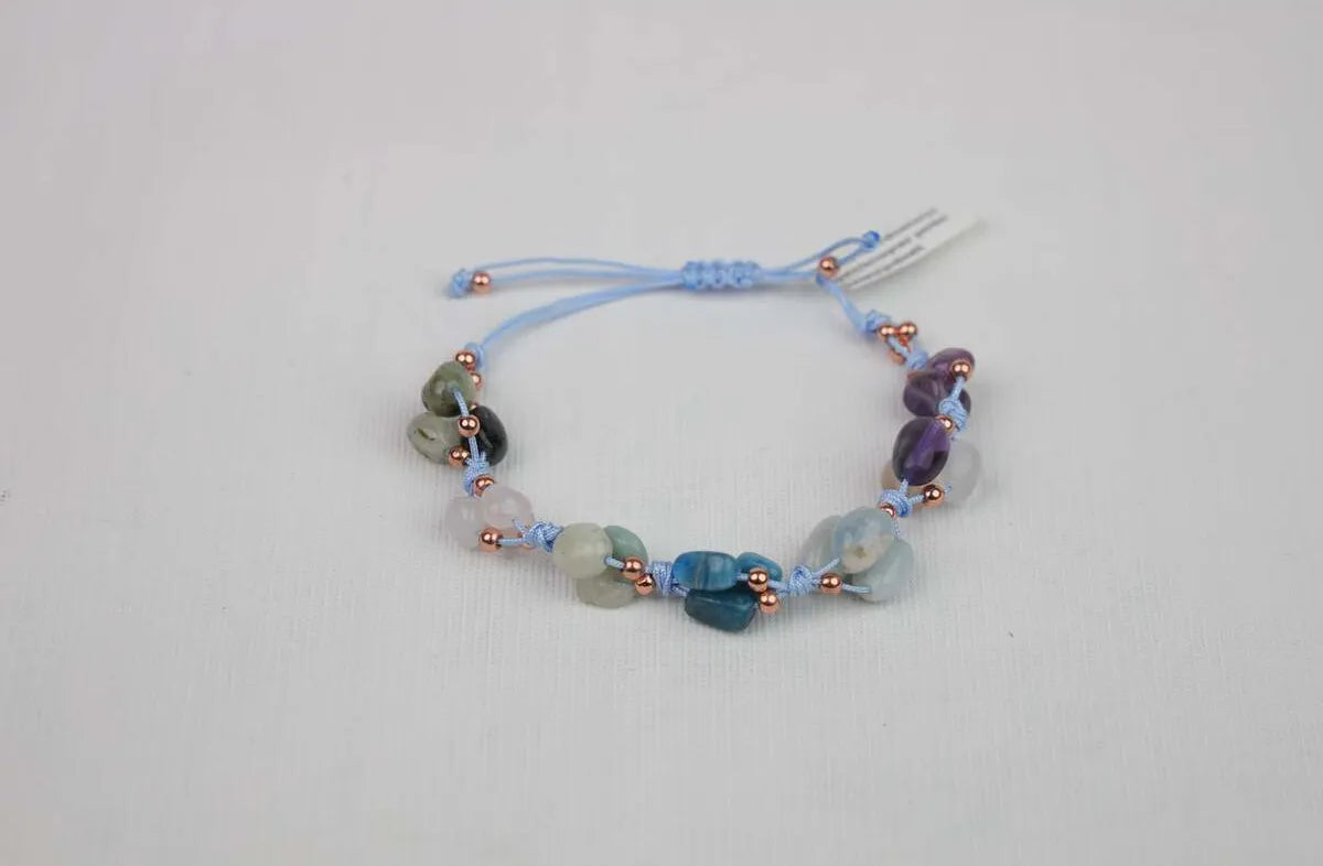 Pisces Natural Stone Necklace and Bracelet Set, Natural Stone, Bracelet, Necklace — image 3