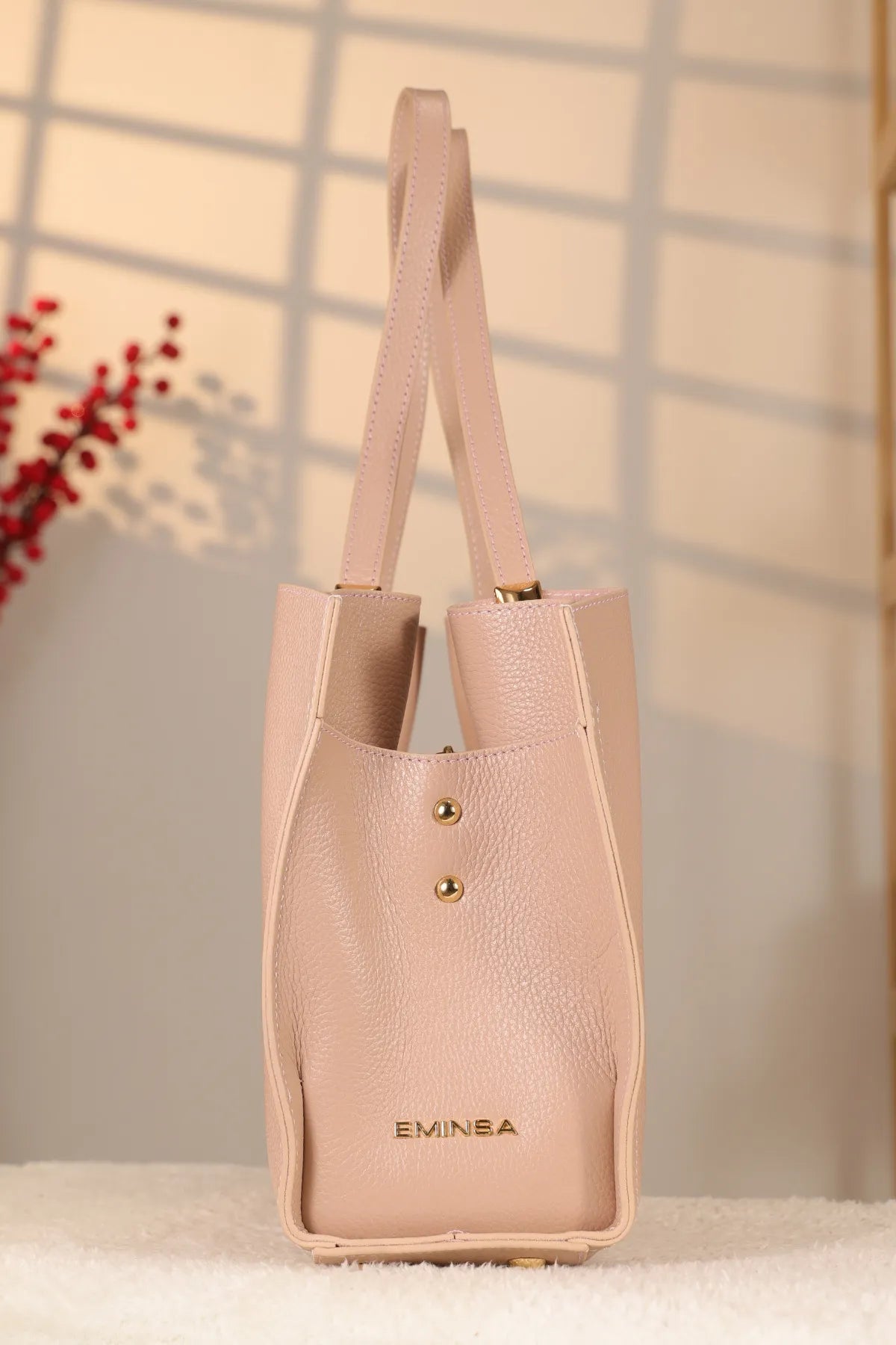 Leather Bag - 40388 - Salmon — image 4
