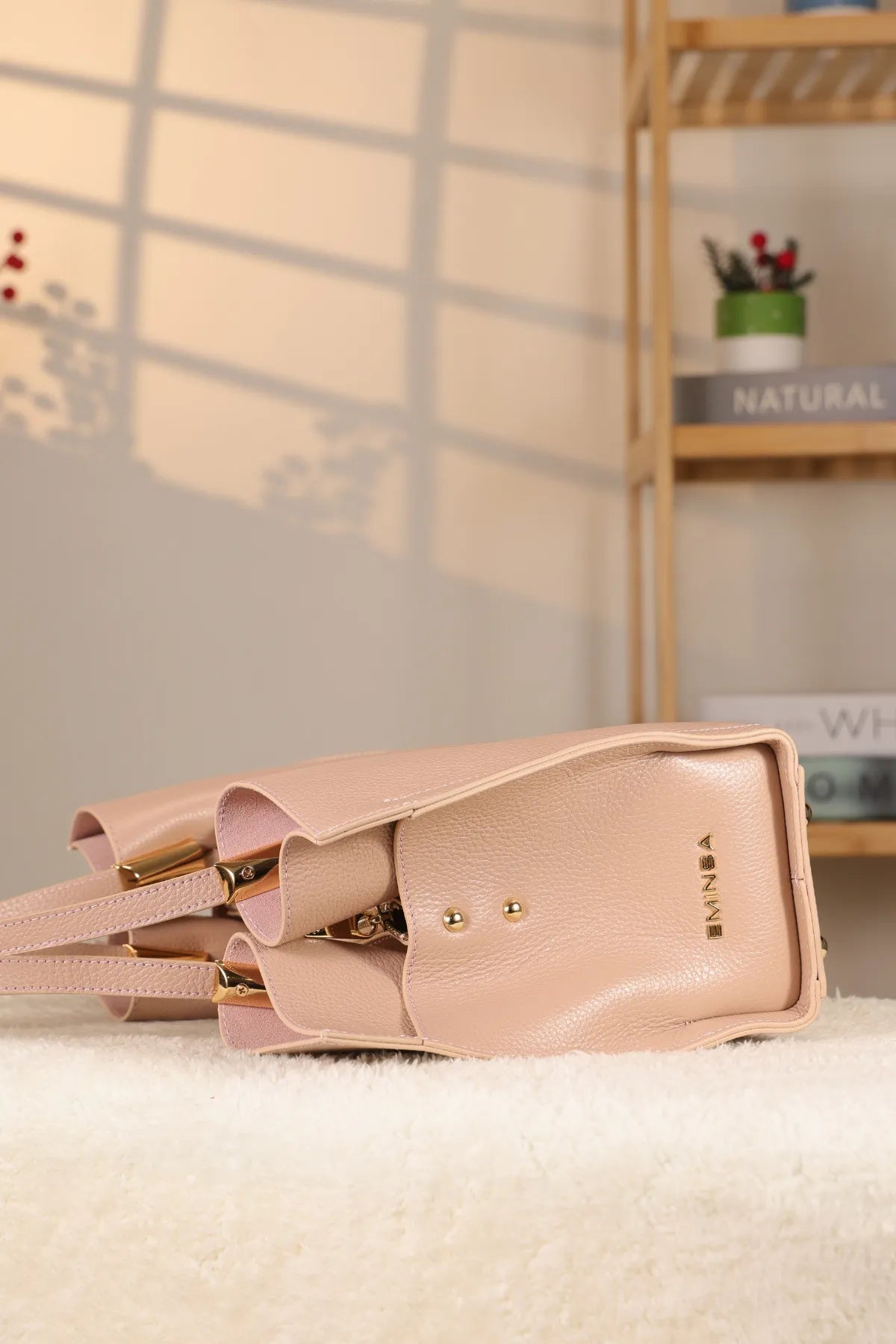Leather Bag - 40388 - Salmon — image 5