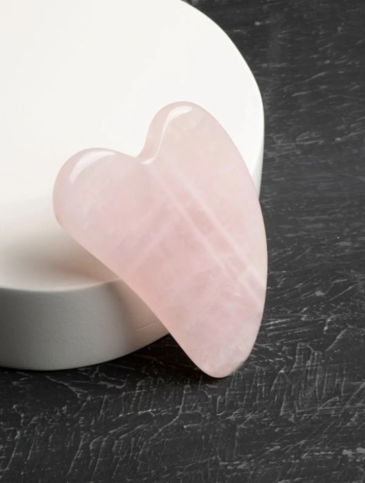 Pembe Kuvars Taşı Masaj Takımı - Roller ve Gua Sha Kaz Ayaklı Set — görsel 4